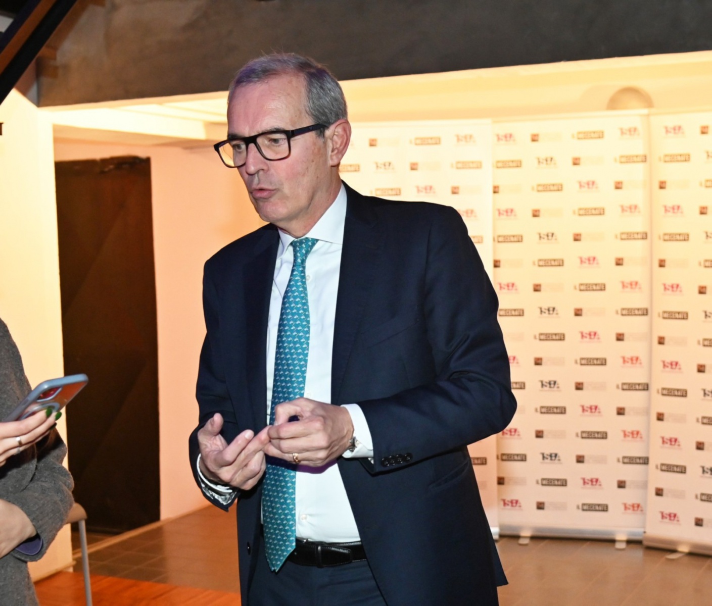 BUSTO ARSIZIO INAUGURAZIONE STAGIONE TEATRALE TEATRO SOCIALE NELLA FOTO FEDERICO VISCONTI