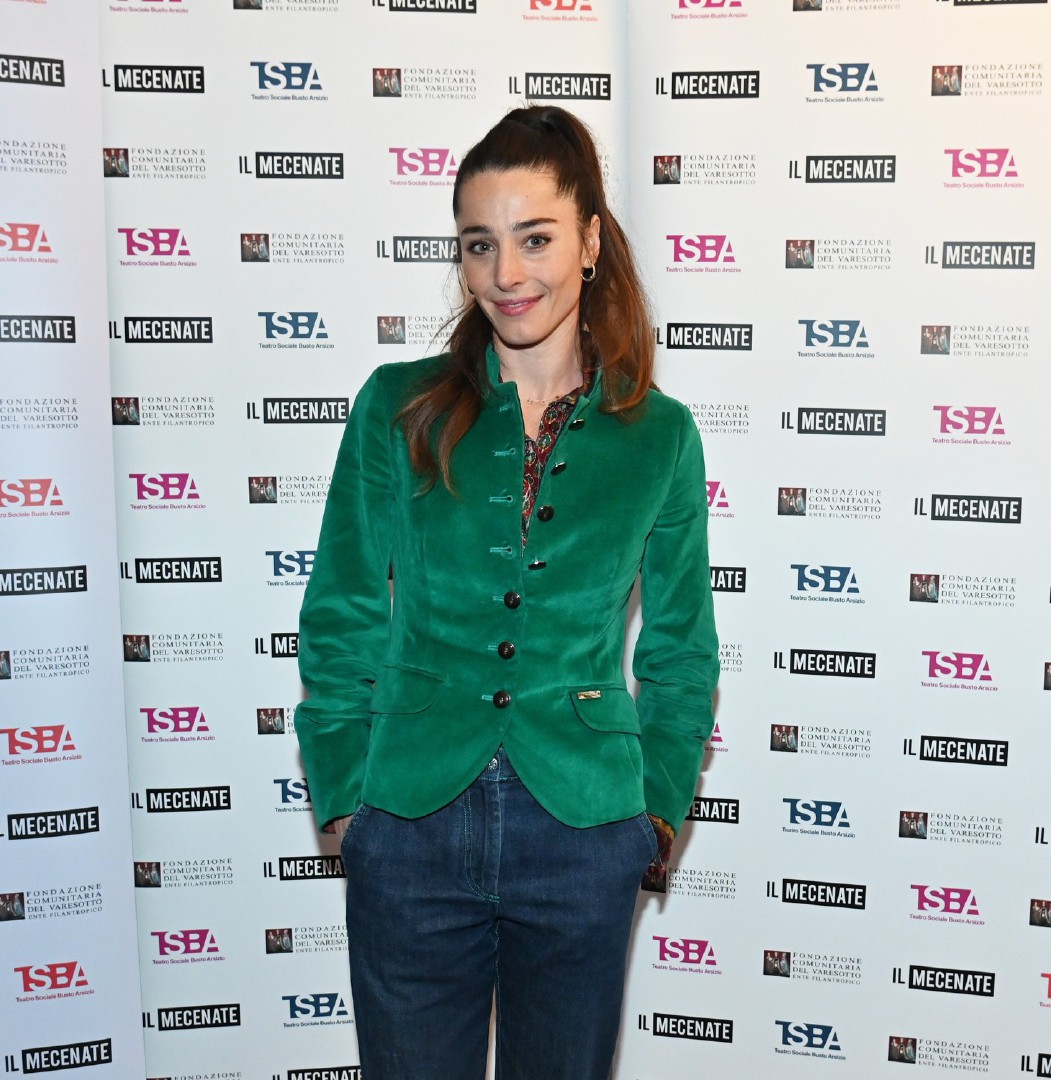 BUSTO ARSIZIO INAUGURAZIONE STAGIONE TEATRALE TEATRO SOCIALE NELLA FOTO CATERINA GABANELLA