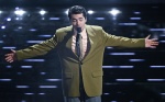 Italian singer Fulminacci performs on stage at the Ariston theatre during the 76th edition of the Sanremo Italian Song Festival, in Sanremo, Italy, 25 February 2026. The music festival will run from 24 to 28 February 2026. ANSA/RICCARDO ANTIMIANI