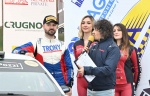 VARESE. 34� RALLY DEI LAGHI. ARRIVI E PREMIAZIONI AI GIARDINI ESTENSI NELLA FOTO CRUGNOLA VINCITORE