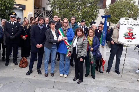 La lettera e la targa: tensioni a Lonate per il 25 aprile