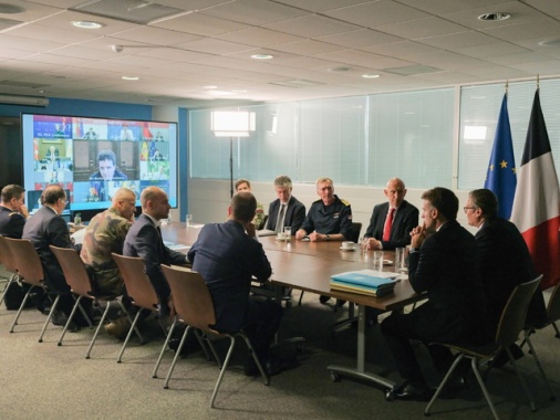 Eliseo, domani riunione della coalizione dei Volenterosi