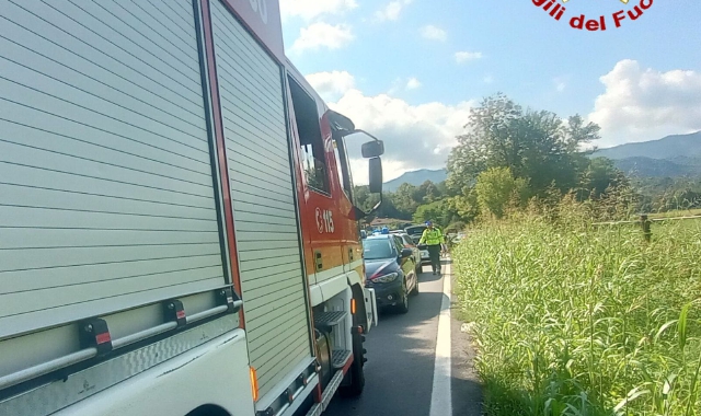 Incidente a Rancio, soccorso anche un 14enne