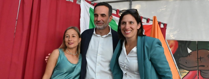Elly Schlein alla Schiranna: oltre 500 i presenti