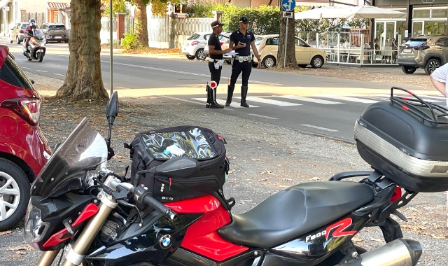 L’intervento sul luogo dell’incidente (foto Domenico Ghiotto)
