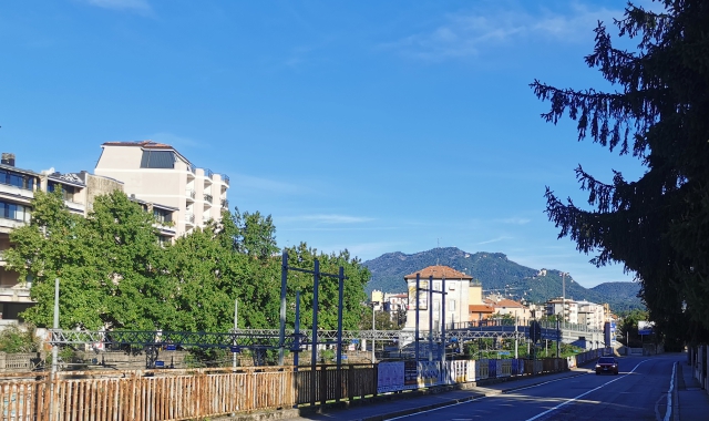 Il cielo limpido sopra Varese