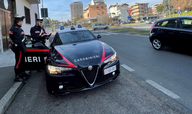L’arresto è stato eseguito dai carabinieri di Gallarate (foto archivio)