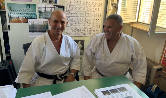 Giorgio Gazich con Andrea Grasselli