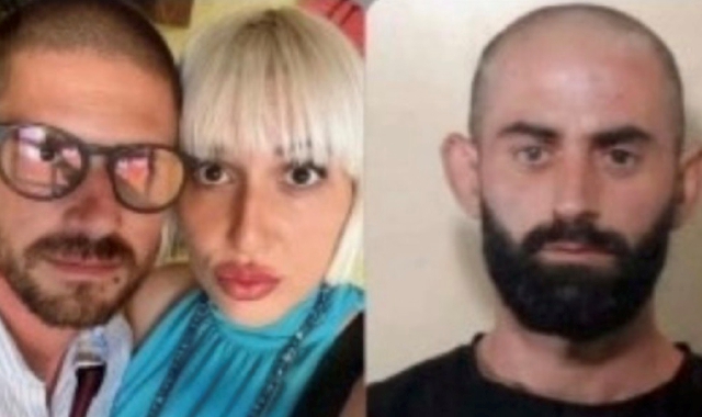 Da sinistra Emanuele Paganini, Valentina Peroni ed Elvis Simoni. I tre bustesi sono accusati di aver ucciso il sessantaduenne Hayati Hayim Aroyo 
