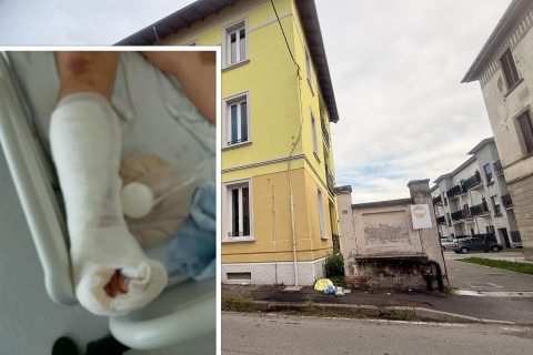 Agguato in garage a Busto: «Mi hanno massacrata»