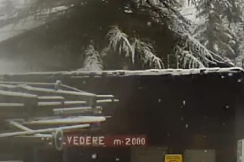 Prima neve sulle alture di Macugnaga