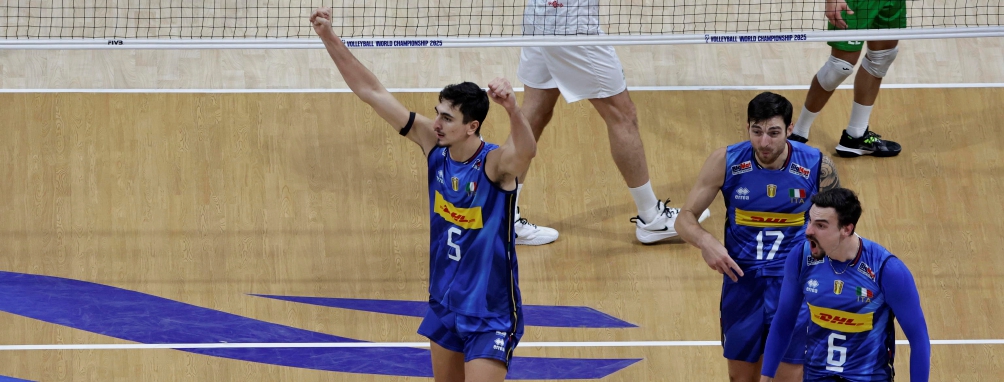 Impresa Italvolley: resta sul tetto del mondo