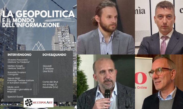 Informazione e geopolitica: giornalisti a confronto