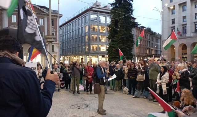 La manifestazione in nome della Palestina mercoledì 1 ottobre nel centro di Varese 