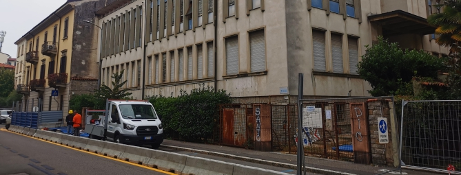 Varese, via al cantiere nell’ex dispensario