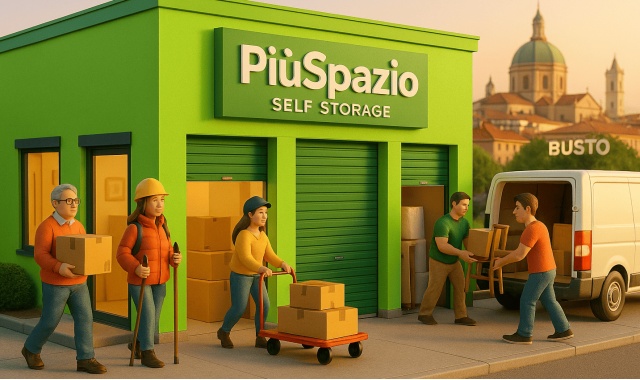 A Busto Arsizio arriva il mondo del deposito fai da te: PiùSpazio Self Storage 2