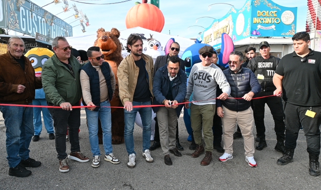 L’inaugurazione del luna park