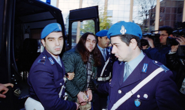 Elia Del Grande ai tempi del processo per il triplice omicidio (foto Archivio Blitz)