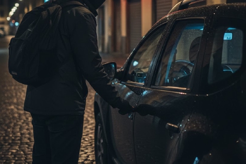«Mi hanno rubato l’auto mentre compravo la brioche»