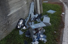 Black out a causa dello schianto di un’auto