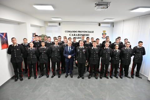 Varese, nuovi carabinieri. Tra loro anche due fratelli