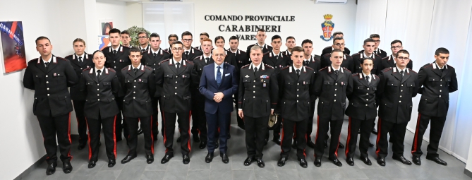Varese, nuovi carabinieri. Tra loro anche due fratelli
