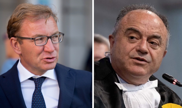 L’onorevole Andrea Pellicini e il magistrato Nicola Gratteri