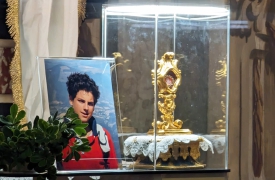 La reliquia di san Carlo Acutis a Varese