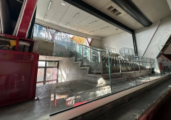 Rimossa la gabbia del Palasport