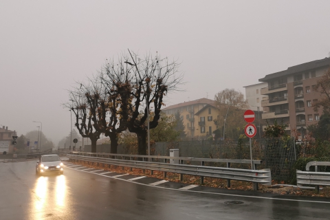 Varese: cielo grigio e ombrello