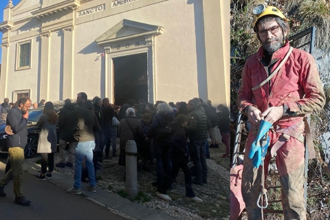 Folla a Morazzone per l’ultimo saluto ad Andrea Gonzaga