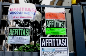 “Affittasi appartamento”. E sparisce la caparra