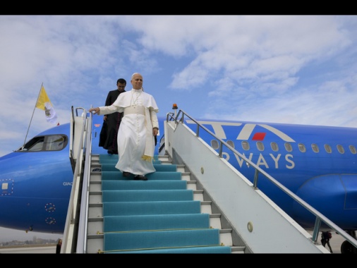 Anche l'aereo del Papa è un Airbus A320, in arrivo componente