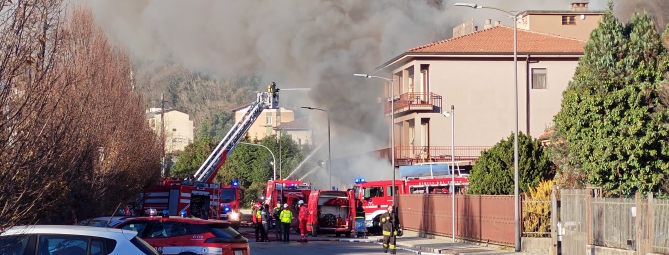 Tg Prealpina: incendio, danni e raccolta fondi