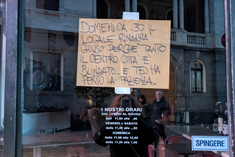 Gallarate, centro blindato. «E Teo ha perso la pazienza»