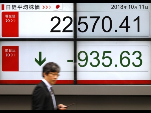 Borsa: Asia incerta, future Usa pesanti, crolla il bitcoin