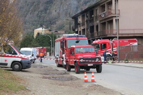 Laveno: indagini sull’incendio. Coi droni