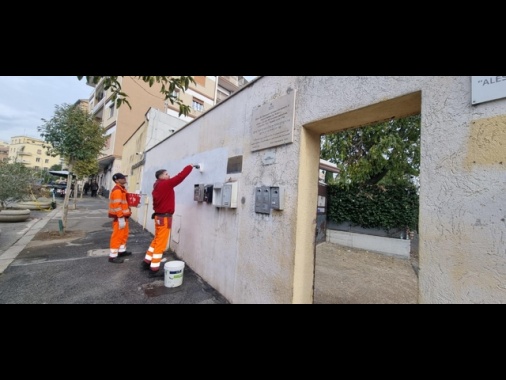 Sinagoga vandalizzata, pm Roma indaga per odio razziale