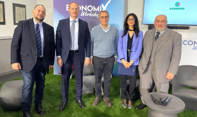 Mirko Reto, Pietro Paganini, Paolo Pantusa, Alessandra Bracchi e Giordano Ferrarese (foto Domenico Ghiotto)