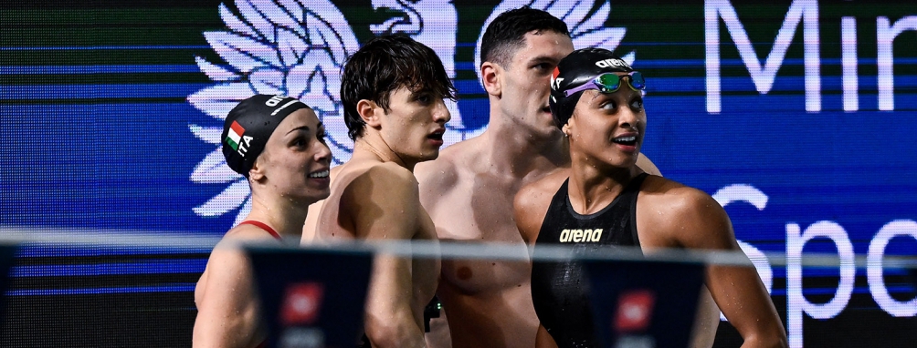 Francesco Lazzari campione d’Europa con la staffetta mista