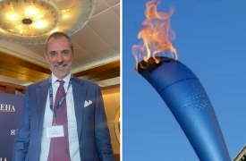 Milano-Cortina, De Molli tedoforo a Varese