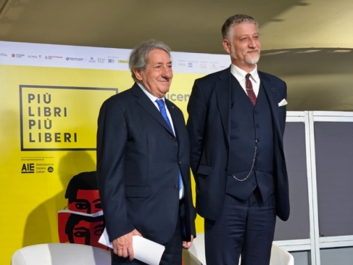 Giuli a Più Libri, 'mai assentarsi se non si è d'accordo'