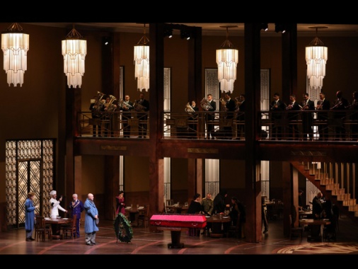 Alla Scala applauso a Segre prima dell'Inno di Mameli