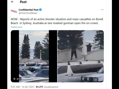 Media, 'almeno dieci i morti a Bondi Beach'