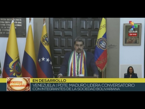 Maduro richiama Simon Bolívar e sfida gli Usa sul petrolio
