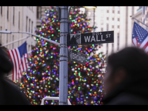 Wall Street apre debole, Dj -0,07%, Nasdaq -0,11%