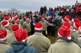 Al Forte d’Orino con il coro Val Tinella
