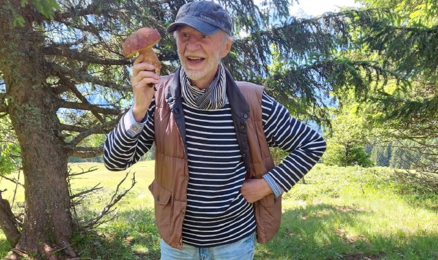 Franzetti era anche un appassionato fungiatt