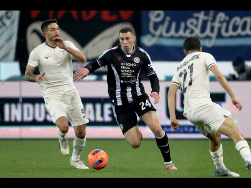 Serie A: Udinese-Lazio 1-1