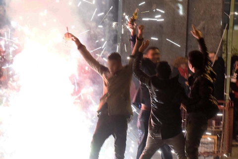 Varese, stop ai botti. Busto preferisce i droni luminosi